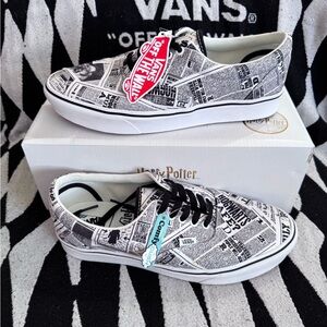 Vans x Harry Potter Comfycush Era Daily Prophet/White